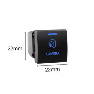 SELECTION: Square Reverse Camera Dash Panel Switch: Toyota Vehicles
