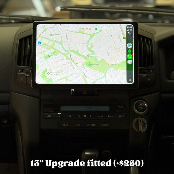 Toyota Landcruiser 200 series Head Unit (2008-2015, EXCLUDING Sahara models)
