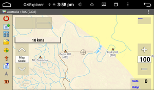 OziExplorer 1:150K Topographical Map Package