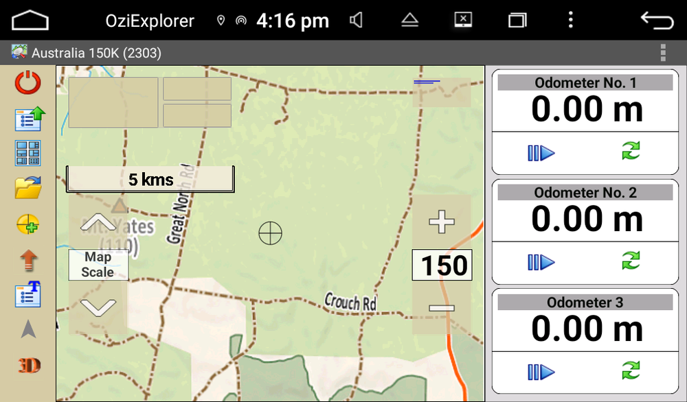OziExplorer 1:150K Topographical Map Package